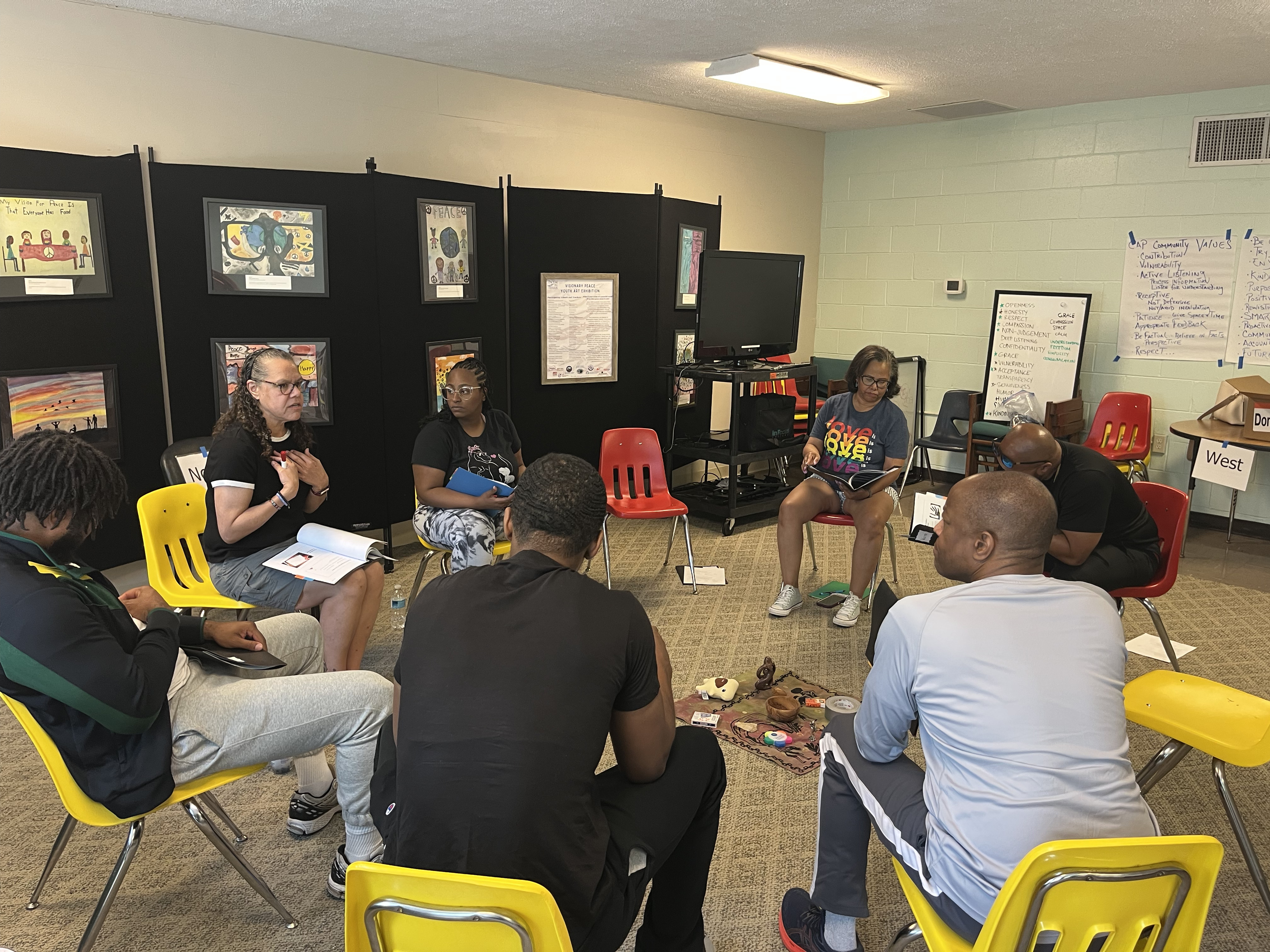 a community listening circle