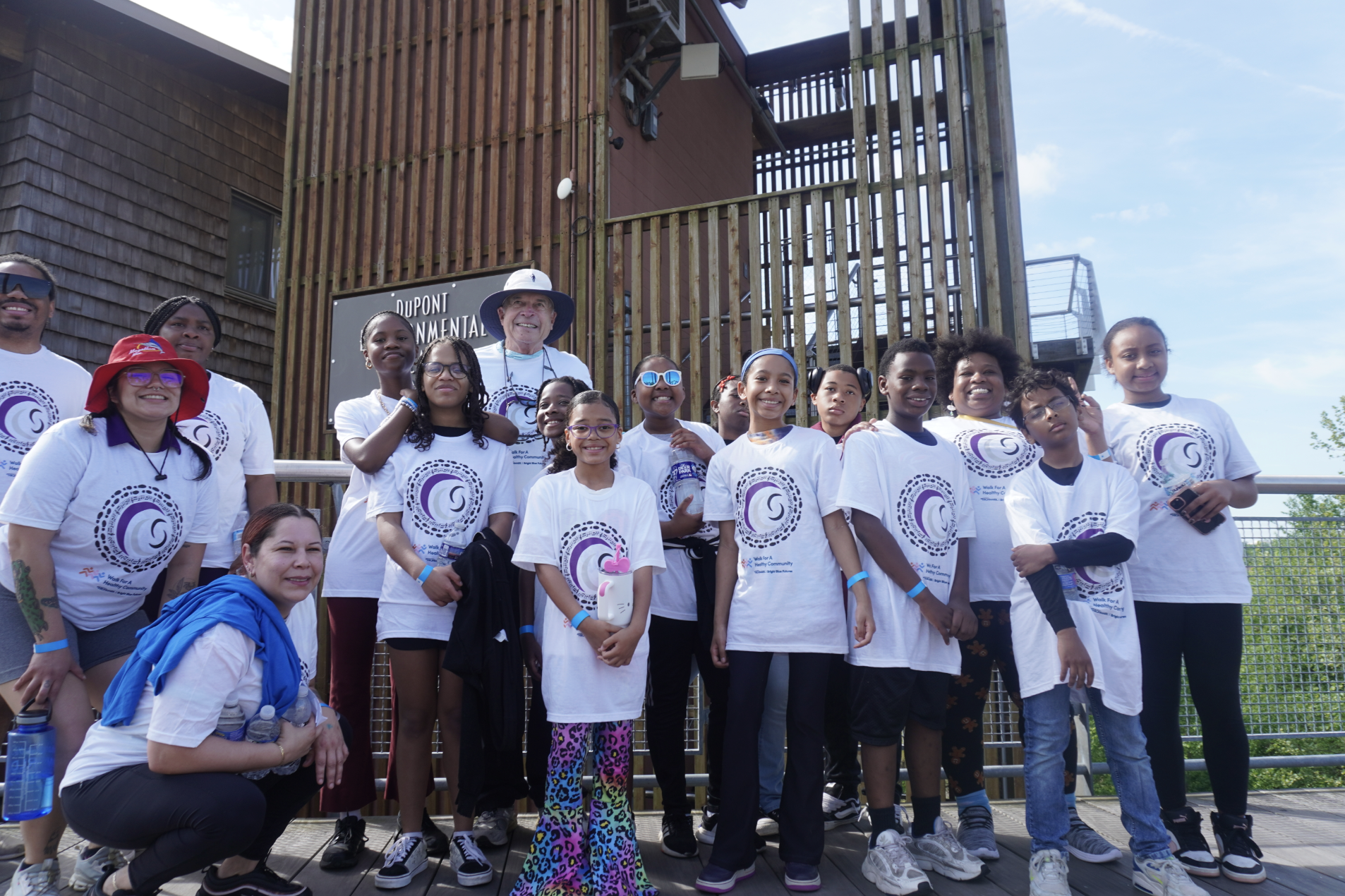 students on a field trip