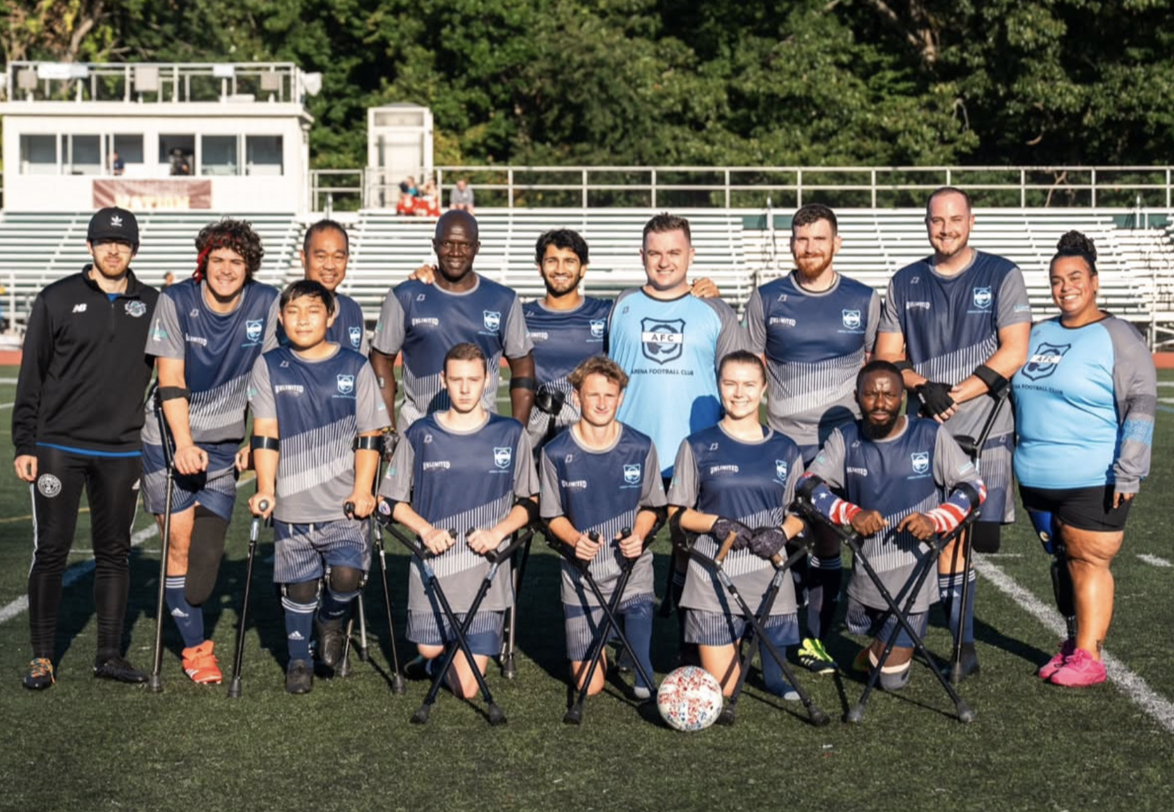 a team of players posing for a photo.