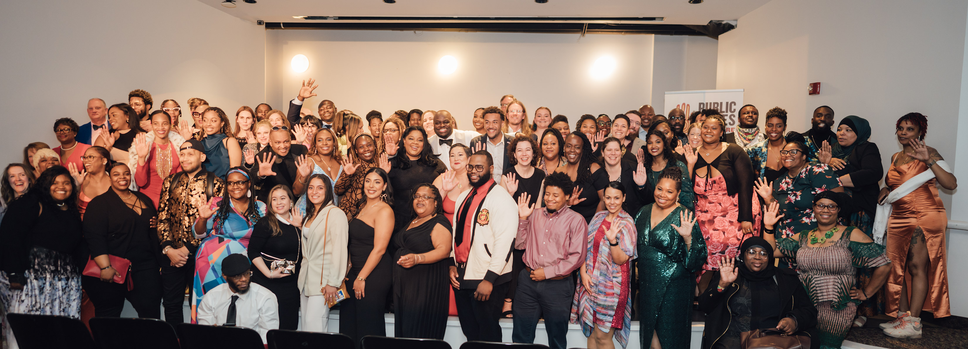 class of 2024 public allies posing for a photo