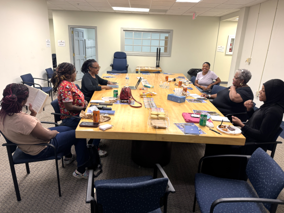participants in a group session