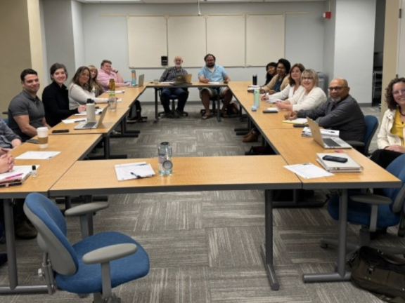 legal staff posing for a photo