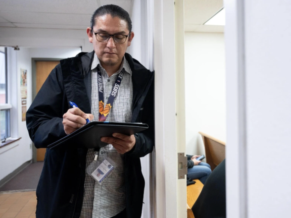 client advocates supporting participants in legal services.