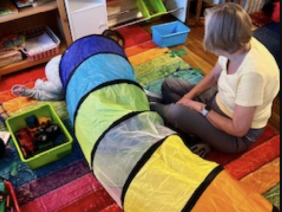 individuals playing in a recreational room
