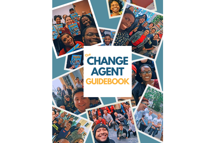 a photo of a workbook for a non-profit